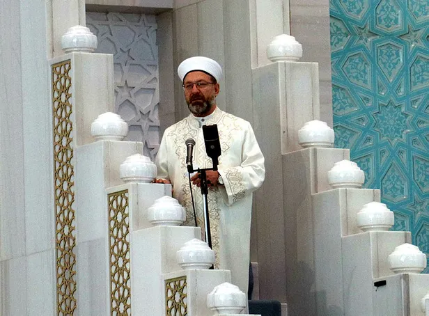Son dakika: Diyanet İşleri Başkanı Ali Erbaş'tan bayram hutbesi!-1