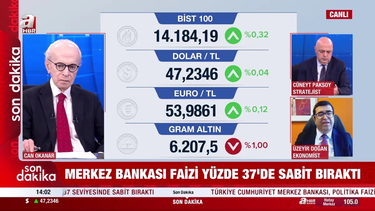 Merkez Bankası faiz kararını açıkladı!