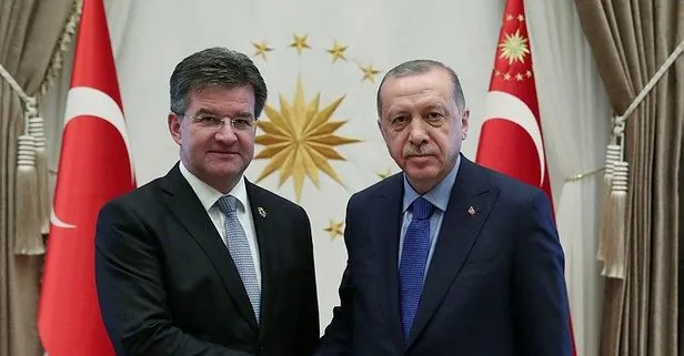Başkan Erdoğan, BM Genel Kurul Başkanı Miroslav Lajcak kabul etti