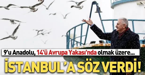 Yıldırım’dan İstanbul’a 23 Mavi Bayraklı Plaj sözü