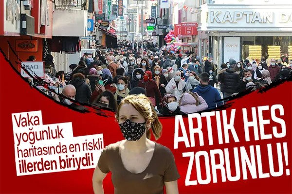 Son dakika: 15-21 Şubat koronavirüs vaka haritasında en riskli illerden biriydi! Samsun'da caddelere girişte HES zorunluluğu-1