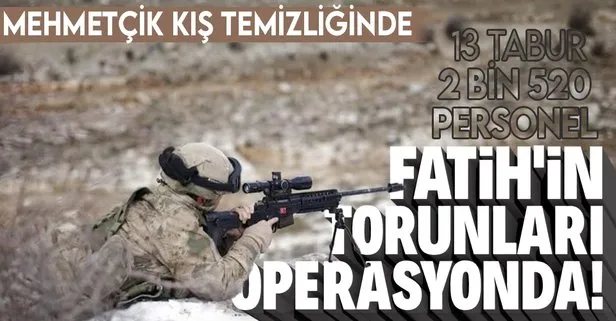 Son dakika: Terör örgütü PKK’ya yönelik 3 ilde operasyon başlatıldı! 2 bin 520 personel katılıyor