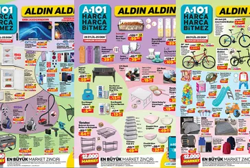 Hafta sonu geldi A101’e yetişin!