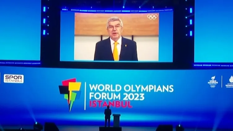 IOC Başkanı Bach, Başkan Erdoğan'ın uluslararası spor çalışmalarına ve dünya sporuna verdiği destekten dolayı teşekkür etti