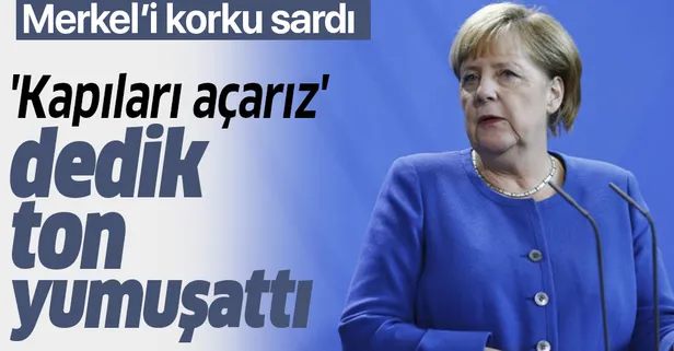 Merkel'den Türkiye açıklaması! Büyük bir yük aldığını biliyoruz