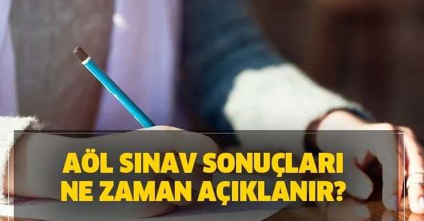 AÖL sınav sonuçları ne zaman açıklanır? MEB-Açık öğretim lisesi 2. dönem sınav sonucu!