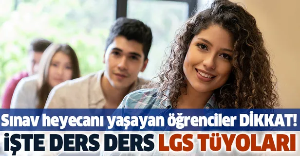 Ders ders LGS tüyoları