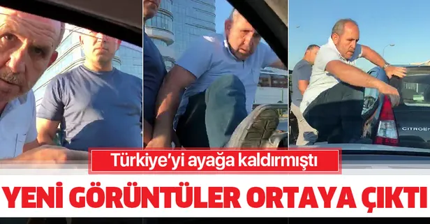 Pendik'teki trafik magandası dehşetinden yeni görüntüler