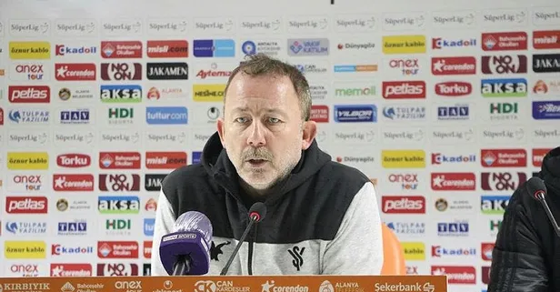 Beşiktaş Teknik Direktörü Ali Rıza Sergen Yalçın PFDK'ya sevk edildi