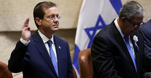 Terör devleti İsrail'in Cumhurbaşkanı Herzog, Kefr Kasım katliamı nedeniyle özür diledi