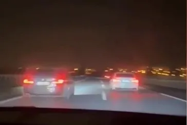 Hatay’da otoyolda tehlikeli yarış: 4 sürücüye işlem yapıldı