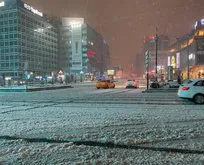 Ankara’da yoğun kar!