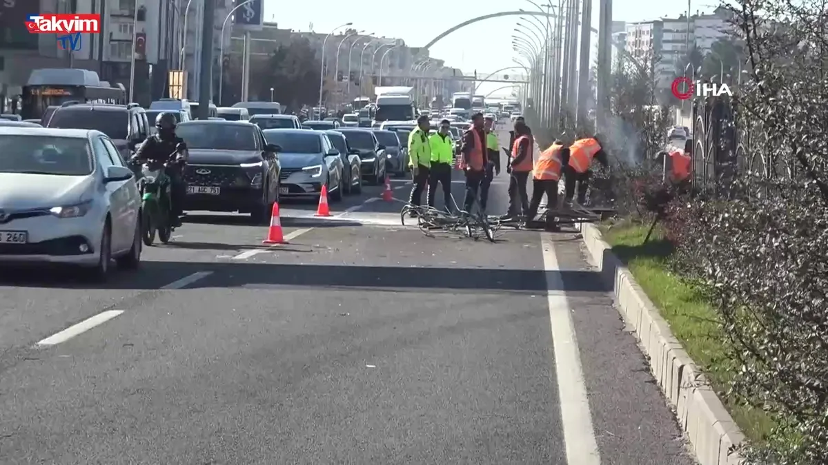 Diyarbakır’da trafik kazası: 4 yaralı