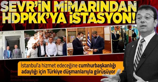 CHP’li İBB Başkanı Ekrem İmamoğlu’nun istasyonları: Cumhurbaşkanlığı adaylığı için Türkiye düşmanlarıyla görüşüyor!