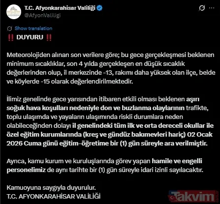 İstanbul'da 5 ilçede eğitime ara! Valilikler peş peşe açıkladı: Şehir şehir kar tatili raporu - 37