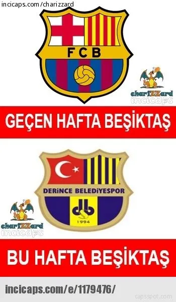 Beşiktaş - Trabzonspor Caps’leri