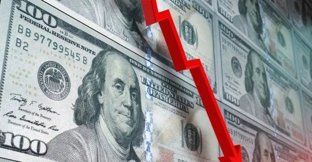 Dolar sert düştü