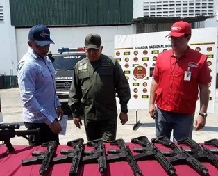 Venezuela’da ABD silahları ele geçirildi