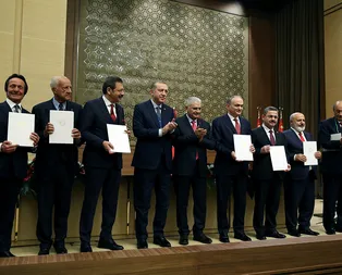 Erdoğan ’Babayiğitleri’ alkışlattı