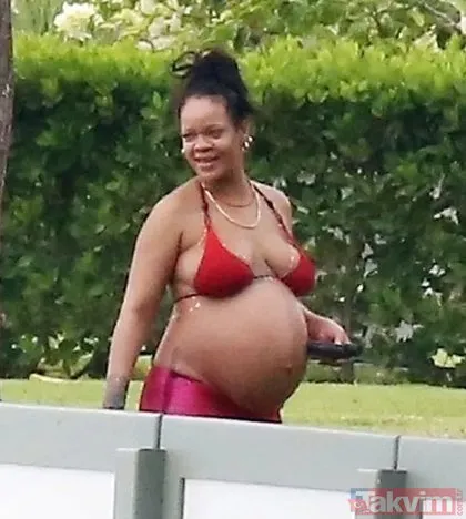 Rihanna’nın bebeği yüzünü gösterdi! İşte hamileliği tüm dünyaya dert olan Rihanna ve A$AP Rocky’nin çocuğu
