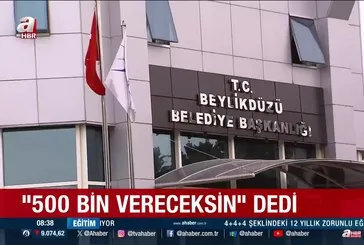 Ekrem İmamoğlu rüşvet istemiş!