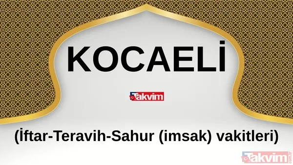 İl il sahur ve iftar saatleri 2026 | Diyanet Ramazan imsakiyesini açıkladı: İstanbul, Ankara, İzmir ve 81 il tüm liste - 46