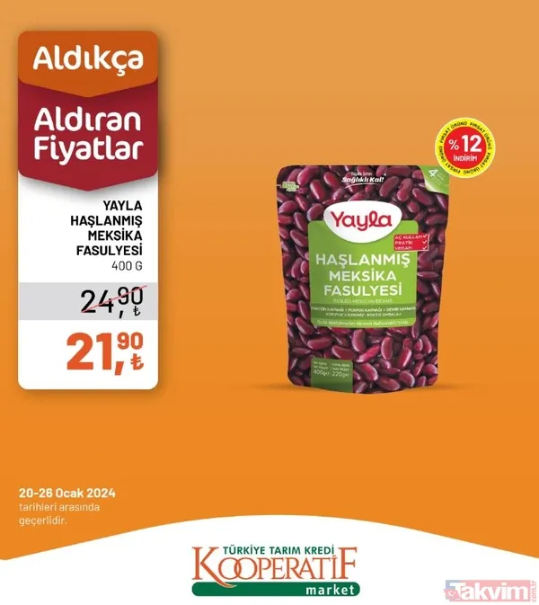 31 üründe fiyatlar dibi buldu! Tarım Kredi 21-26 Ocak 2024 FİYAT LİSTESİ az önce yayımlandı! Peynir, yumurta, un... - 21