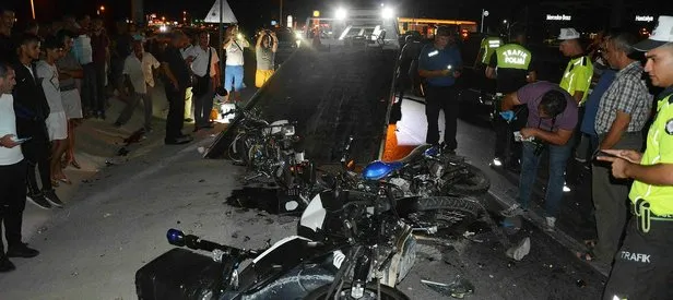 Dalaman’da motosiklet kazası! 2 ölü