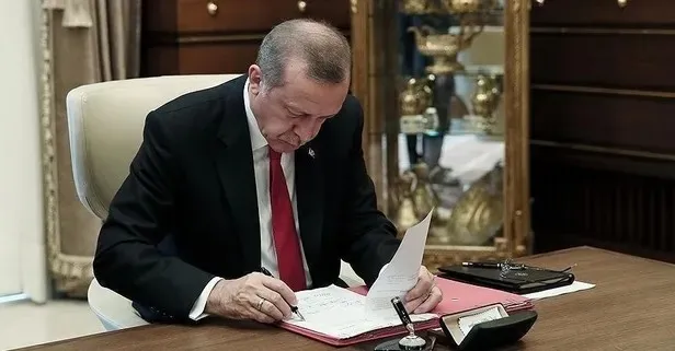Başkan Recep Tayyip Erdoğan imzaladı: Atama kararları Resmi Gazete'de