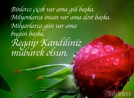2019 Kandil mesajları Regaip Kandili mesajları! Regaip Kandili cep telefonu kısa SMS mesajı - 22