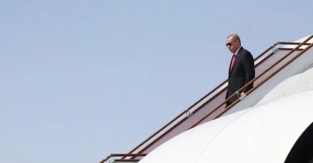 Cumhurbaşkanı Erdoğan Azerbaycandan ayrıldı
