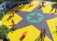 CHPli Küçükçekmece Belediyesi Atatürk Parkına PKK/YPG/PYD paçavrasını çizdi