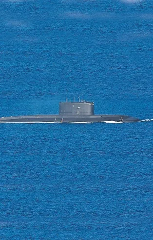 Denizaltında yangın faciası