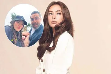 Neslihan Atagül ve Kadir Doğulu çifti bebeklerini kucaklarına aldı!
