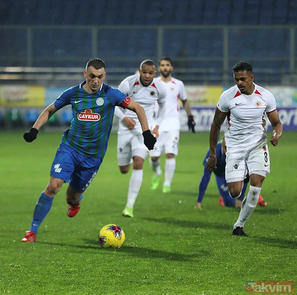 Galatasaray kupada rövanş maçına kilitlendi! İşte Terim'in Çaykur Rizespor maçı 11'i - 24