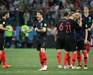 Hırvatistan çeyrek finalde