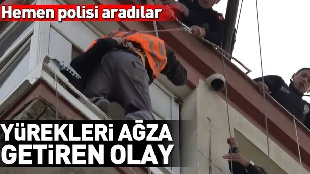 Adana'da yürekleri ağza getiren an Hemen polisi aradılar