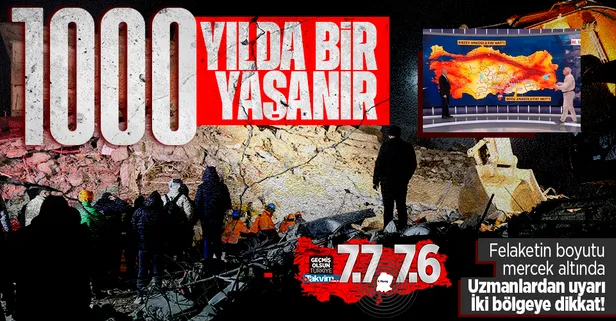 Yüzyılın felaketi! Uzmanlar felaketin boyutunu mercek altına aldı: Yedisu uyarısı