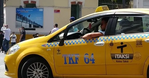 Taksim’de taksicilerin maske takma kuralına umursamazlığı dikkat çekti