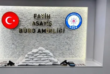 Fatih'te 31 kilo kokain ele geçirildi