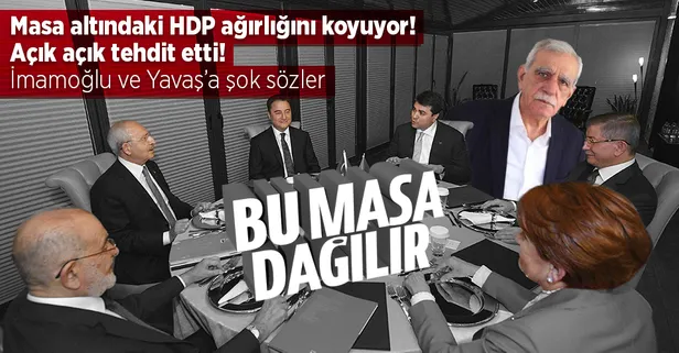 HDP'li Ahmet Türk'ten Millet İttifakı'na üstü kapalı rest: Biz olmadan kazanamazsınız İmamoğlu ve Yavaş'a da oy çıkmaz