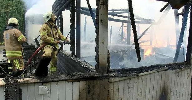 SON DAKİKA: Şile’de yangın paniği!