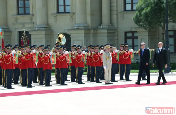 Başkan Recep Tayyip Erdoğan'dan Gardaş Azerbaycan'a ziyaret! Heyette Sinan Oğan da yer aldı - 32