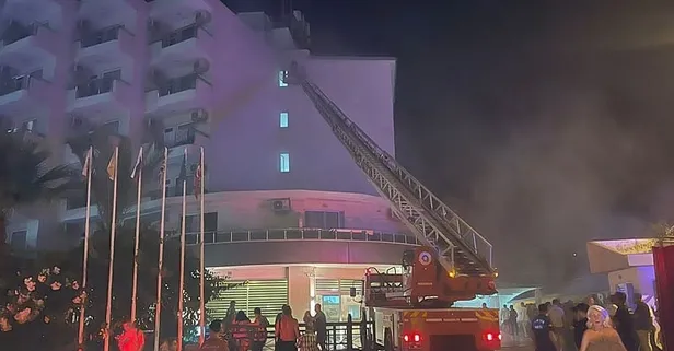 Antalya'da 5 yıldızlı otelde yangın meydana geldi | Otel boşaltıldı