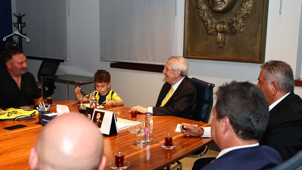 Minik taraftar Göktuğ Alımcı Fenerbahçe'nin konuğu oldu