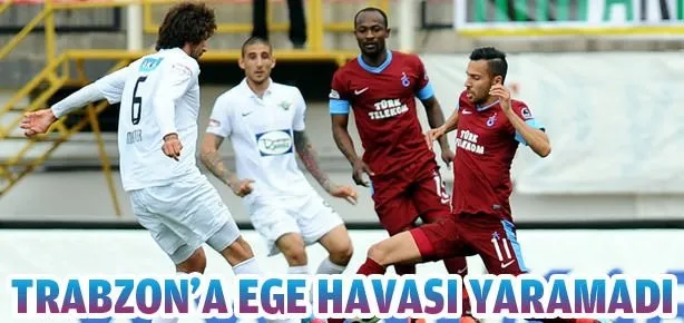 Trabzon Akhisar’a 1-0 yenildi