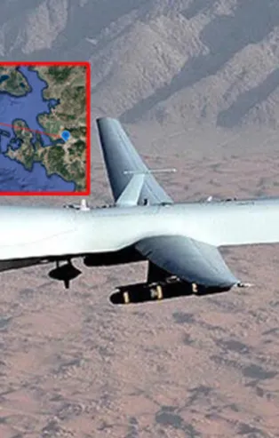 Son dakika: Yunanlıların SİHA korkusu! Ege'nin tam ortasına...