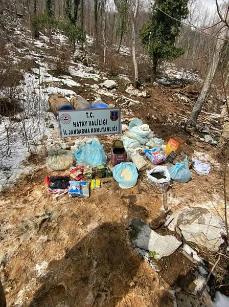 Hatay’da terör örgütünün mühimmatı ele geçirildi-1