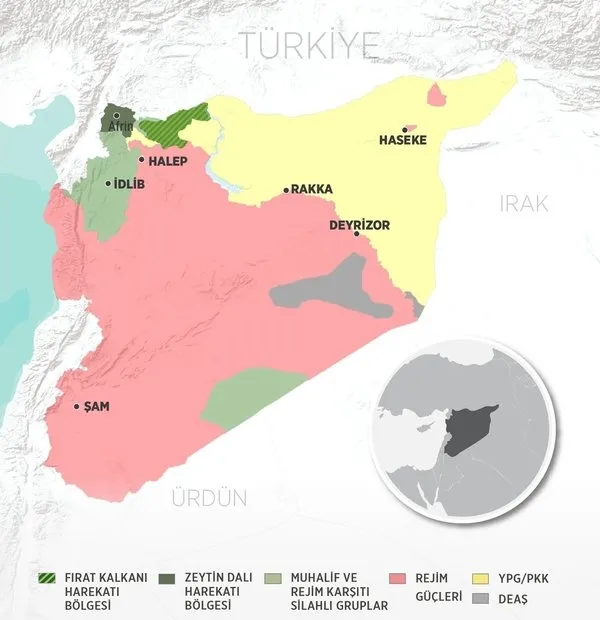 Suriye'de flaş gelişme! YPG çekildi, rejim güçleri Münbiç'e girdi-1
