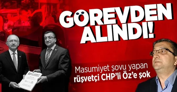 CHP’li Çan Belediye Başkanı Bülent Öz, rüşvet ve irtikap soruşturması nedeniyle görevden uzaklaştırıldı